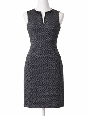 J. CREW FACTORY PATTERNED SHEATH DRESS